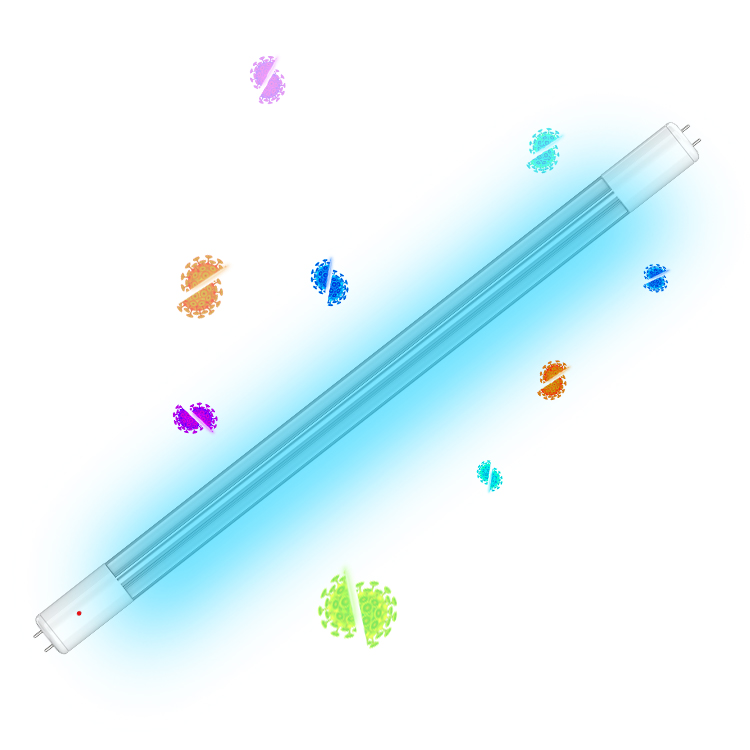 Tubo UV in vetro al quarzo ultravioletto